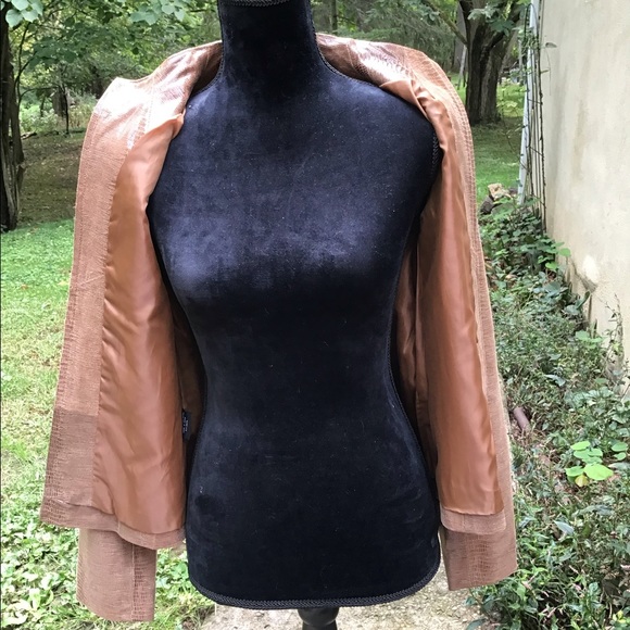 Revue 100% leather zippered jacket - Picture 3 of 4